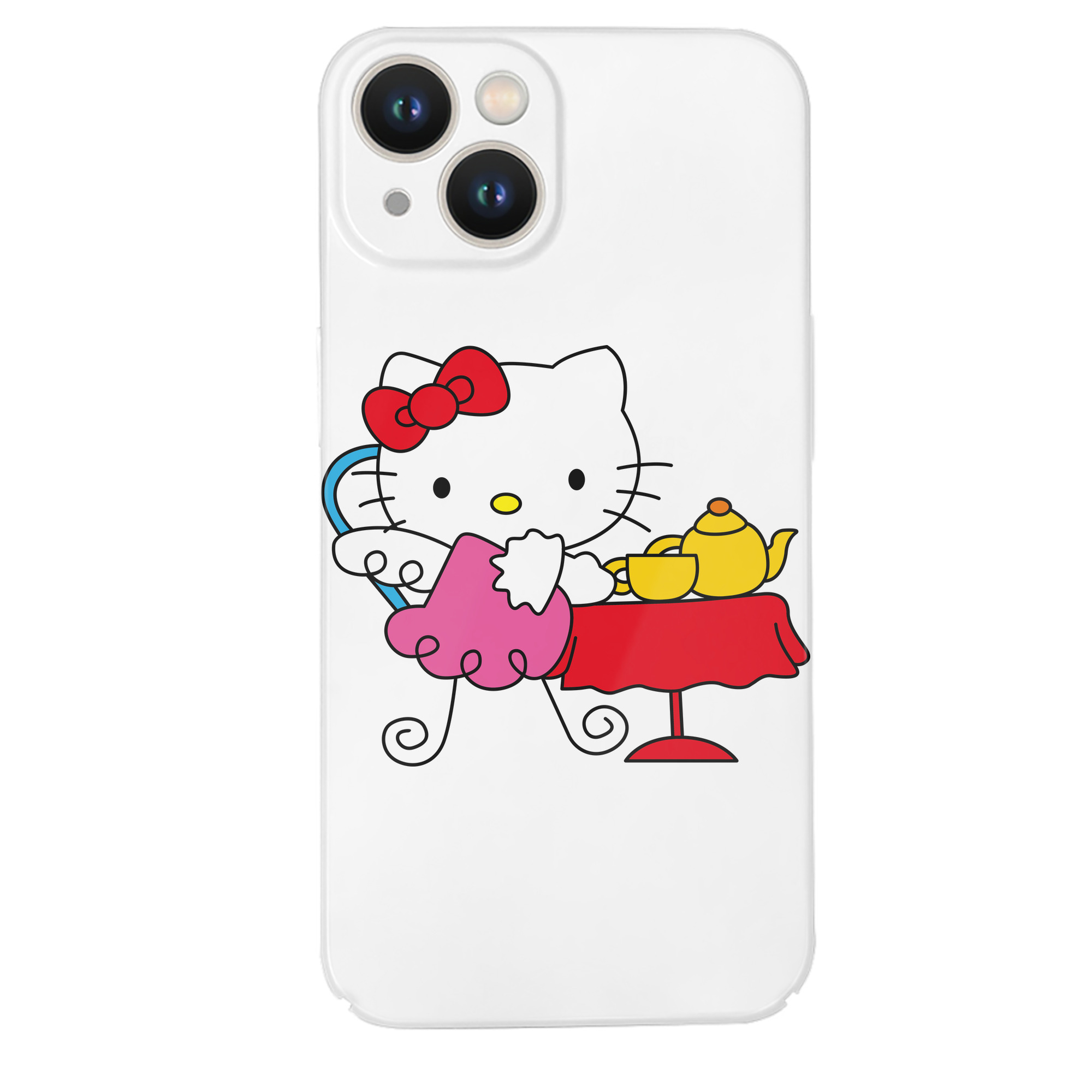 （画像用） Hello Kitty ハローキティ 【iPhone 14シリーズ対応】ハードケース
